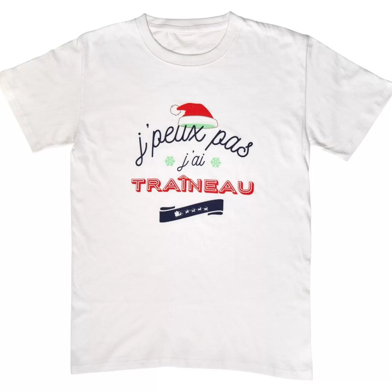 Gifi Tee-shirt de Noël imprimé amusant taille adulte Online