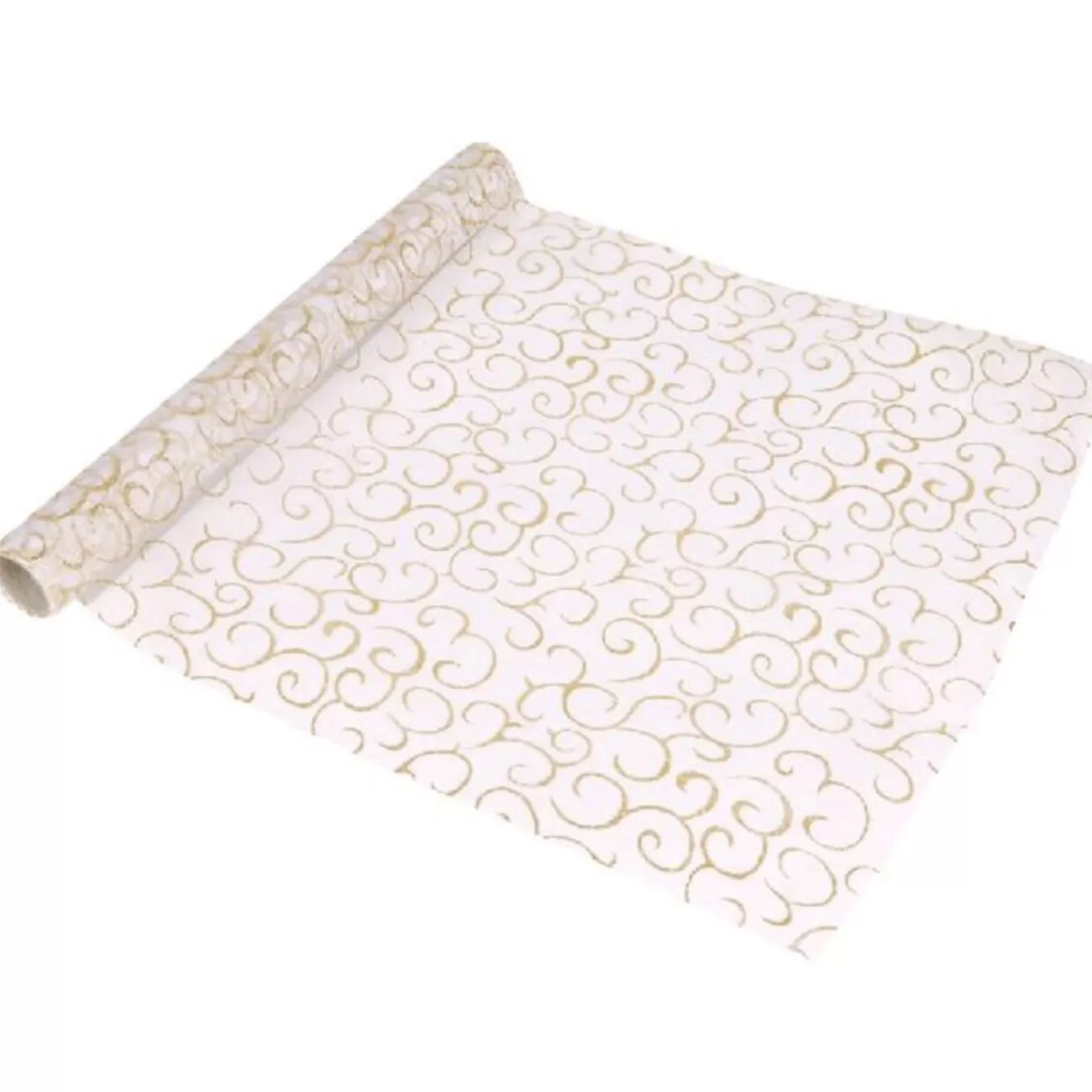 Gifi Tissu organza Noël blanc doré< Loisirs Créatifs Et Emballage Cadeau