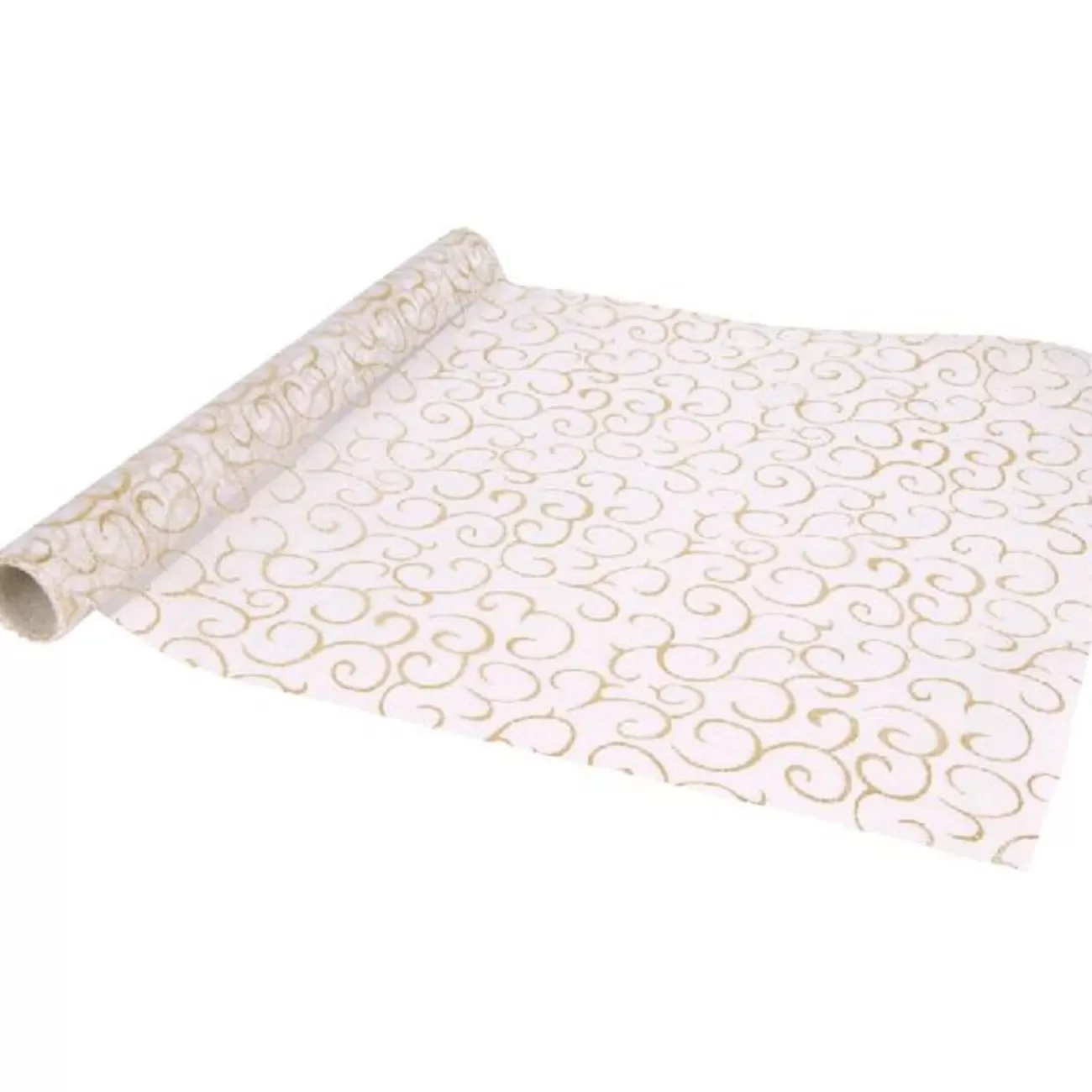 Gifi Tissu organza Noël blanc doré< Loisirs Créatifs Et Emballage Cadeau