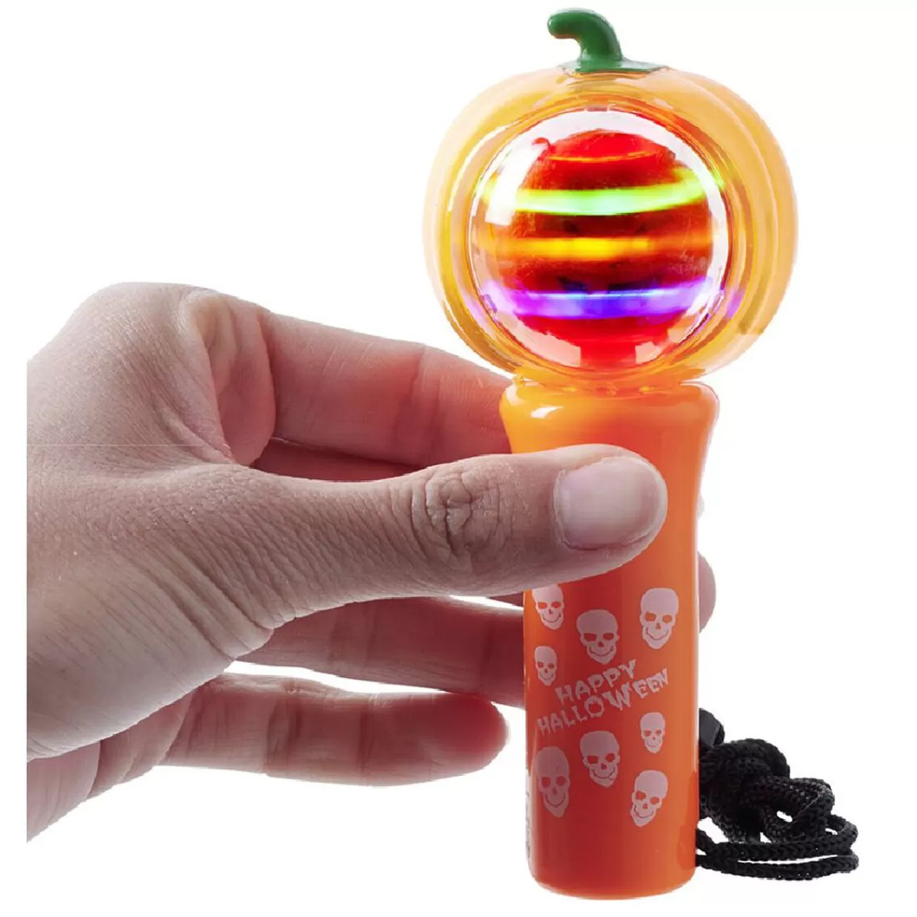 Gifi Torche tournoyante Halloween noir orange ou rose Online