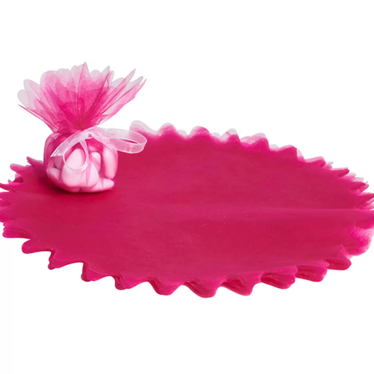 Gifi Tulle dragées rose fuchsia x20 Cheap