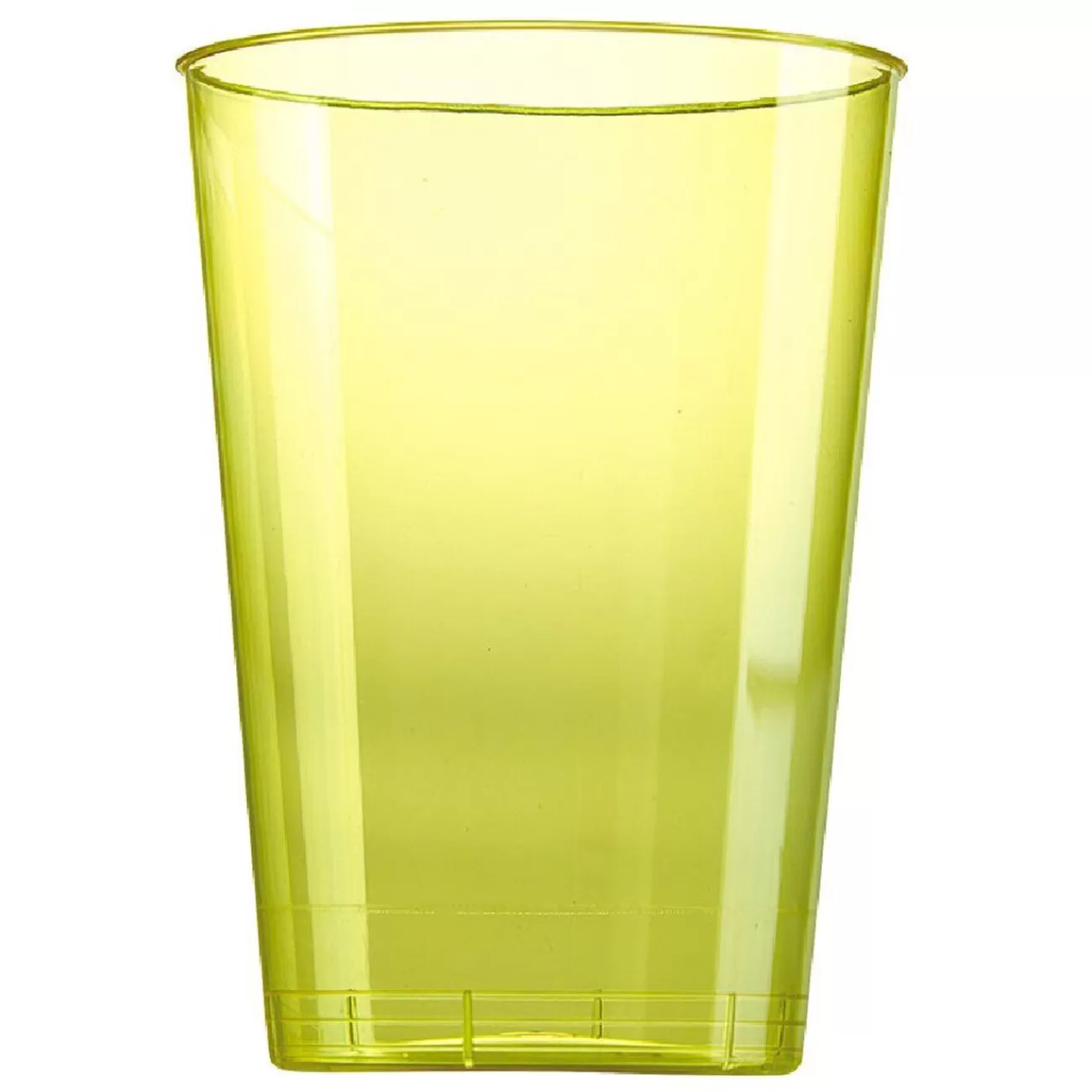 Gifi Verre en plastique jaune x 6 Shop