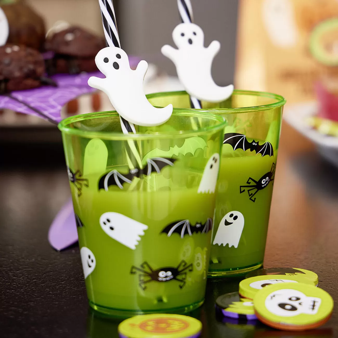 Gifi Verre halloween 3 couleurs x 6 Store