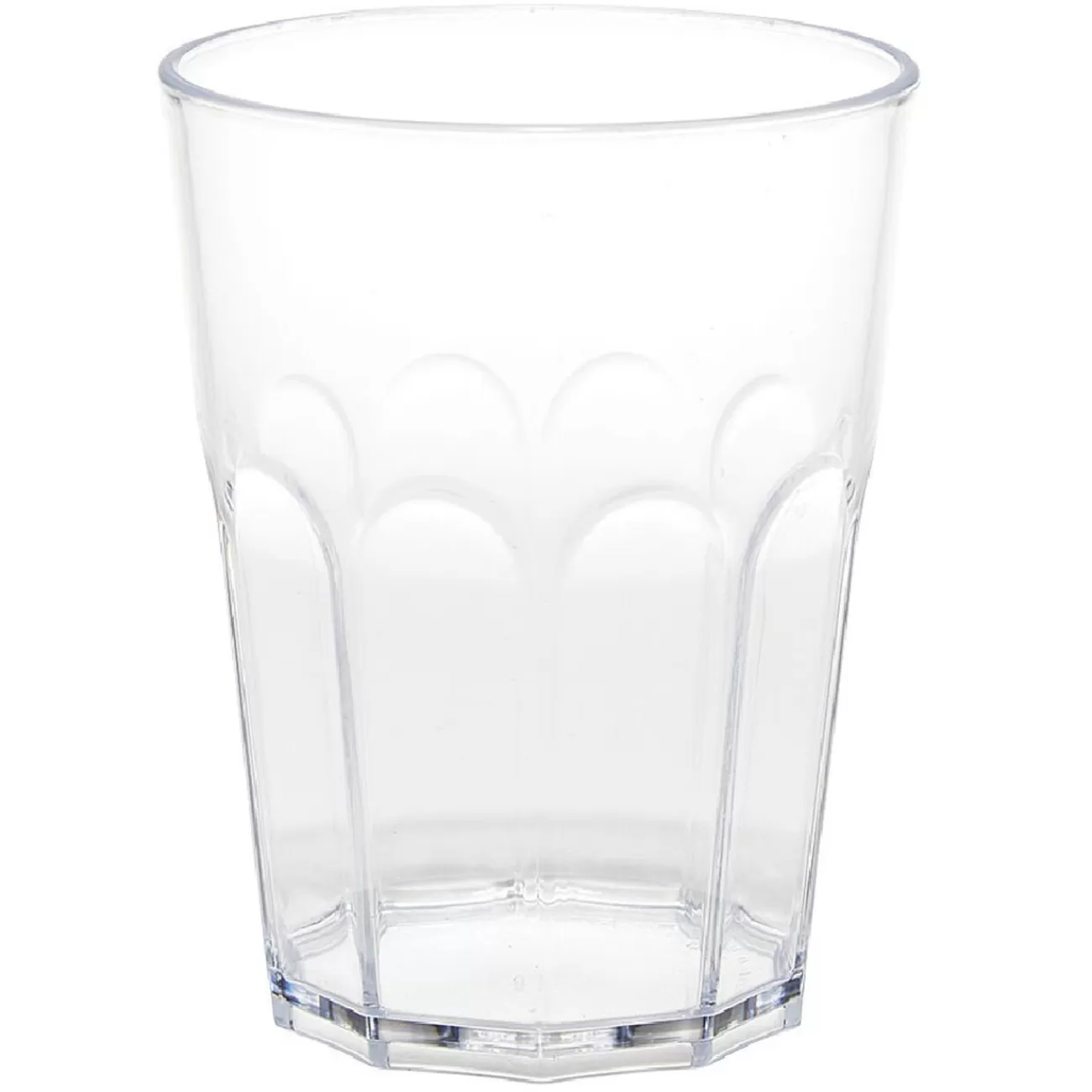 Gifi Verre plastique design facette transparent 40 cl Best Sale